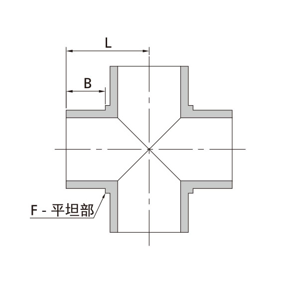 四通接头