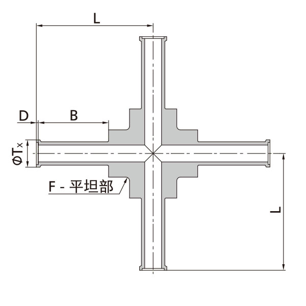 四通接头